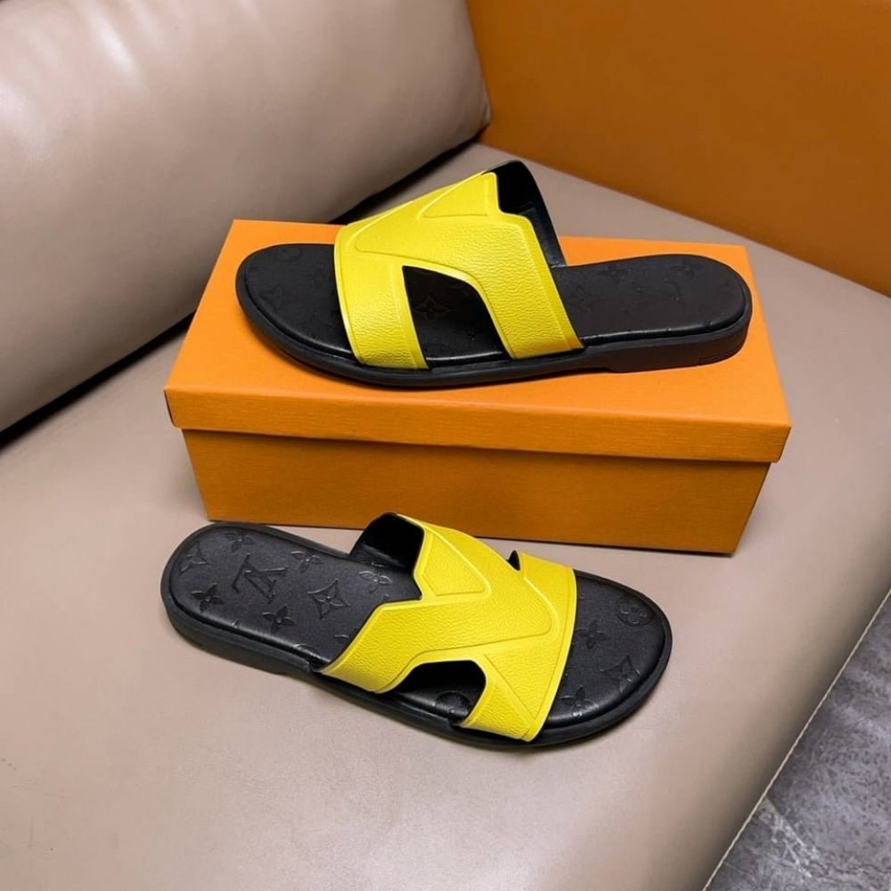 L0vis Vvtt0n Oasis Mule Monogram Yellow