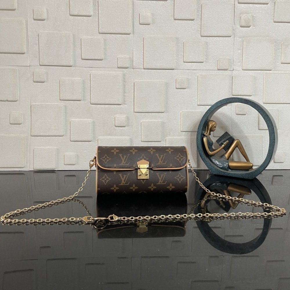 [S*per Vip 1:1] L0vis Vvtt0n Pochette Camille Bag Monogram Brown 20Cm M13566