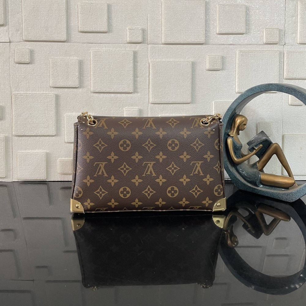 [S*per Vip 1:1] L0vis Vvtt0n Trunkie Bag Coated Canvas Brown 27Cm M14526