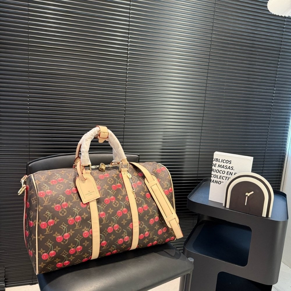 L0vis Vvtt0n X Takashi Murakami Keepall Bandoulière 45 Monogram Brown M13764