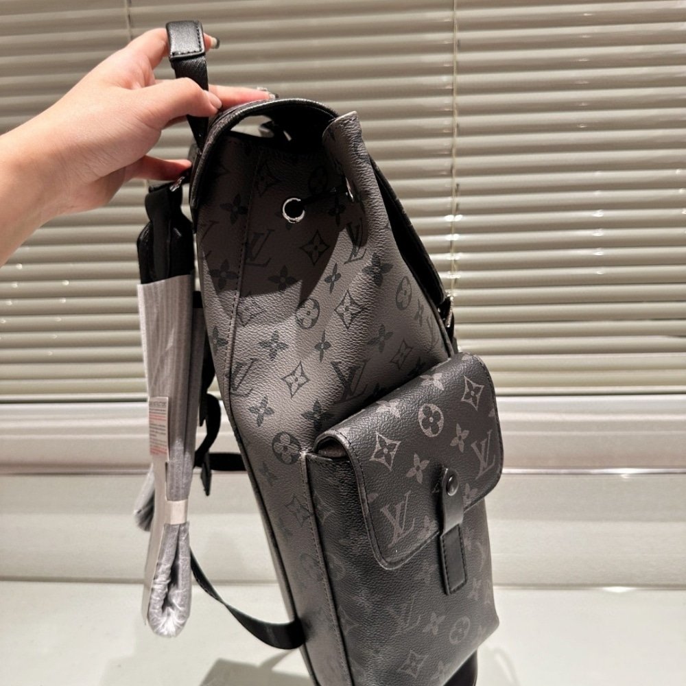 L0vis Vvtt0n Christopher MM Monogram Eclipse Black And Grey 44Cm M45419