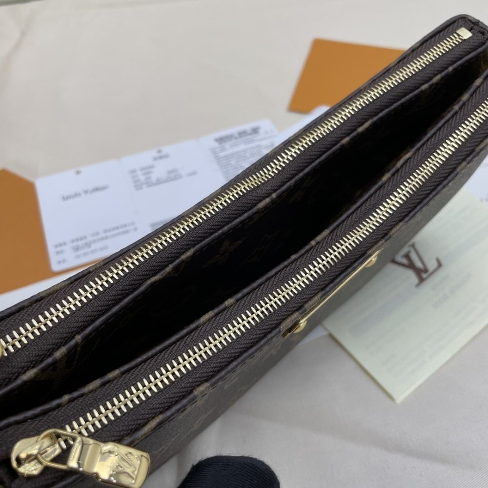 [S*per Vip 1:1] L0vis Vvtt0n Pochette Liv Monogram Brown 24Cm M83008