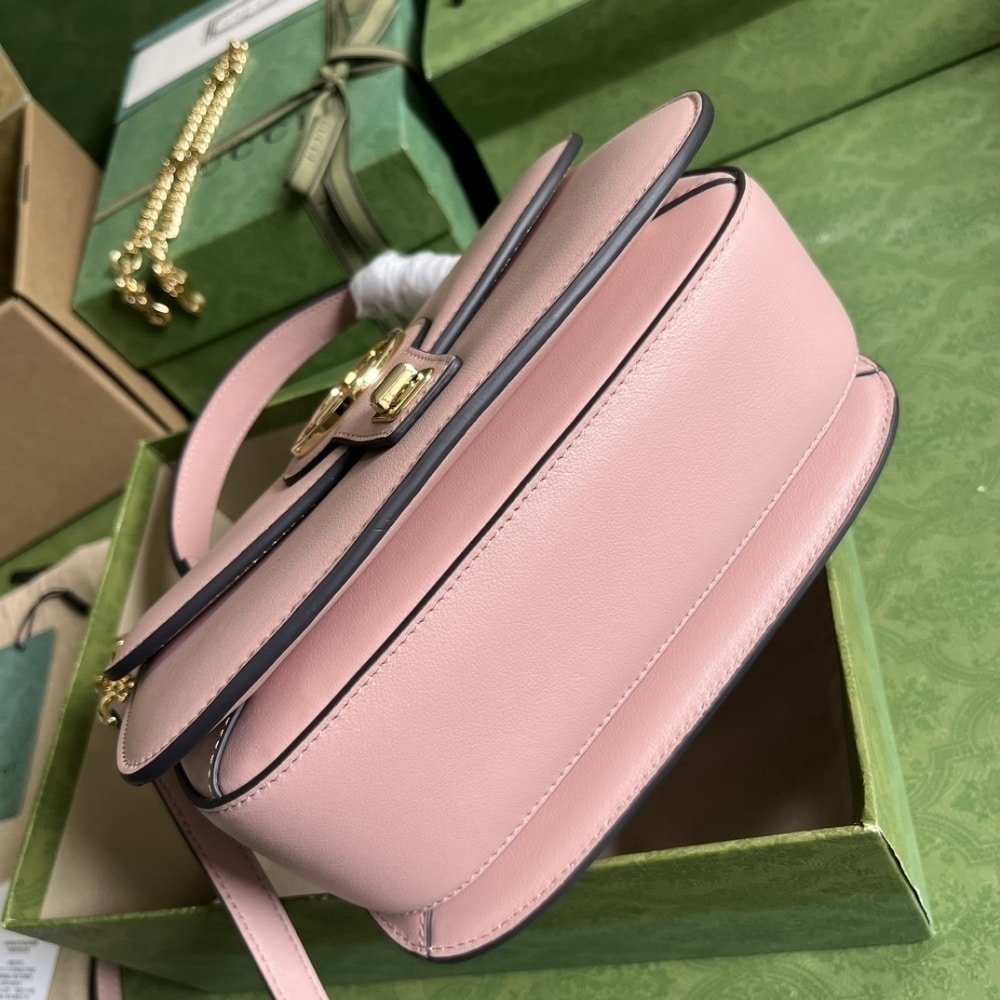 [S*per Vip 1:1] Gvc*1 Blondie Top Handle Bag Light Pink 23Cm 735101 Uxx0G 6910