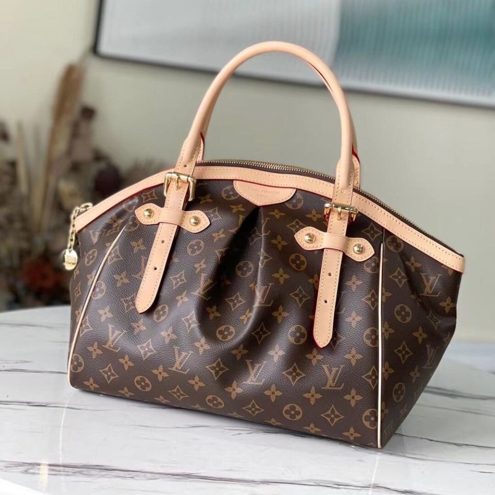 [S*per Vip 1:1] L0vis Vvtt0n Lv Monogram Tivoli PM Vintage Bag Brown 32Cm