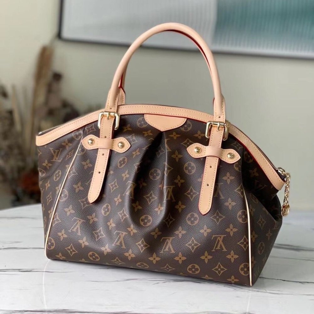 [S*per Vip 1:1] L0vis Vvtt0n Lv Monogram Tivoli PM Vintage Bag Brown 32Cm