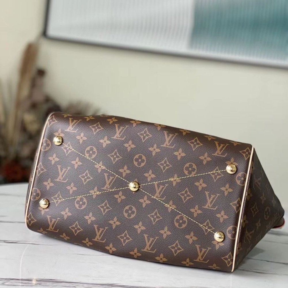 [S*per Vip 1:1] L0vis Vvtt0n Lv Monogram Tivoli PM Vintage Bag Brown 32Cm