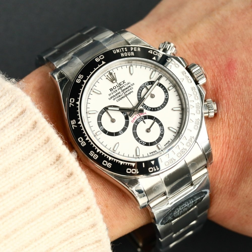 R01ex Cosmograph Daytona Silver White 40Mm 126500Ln 0001