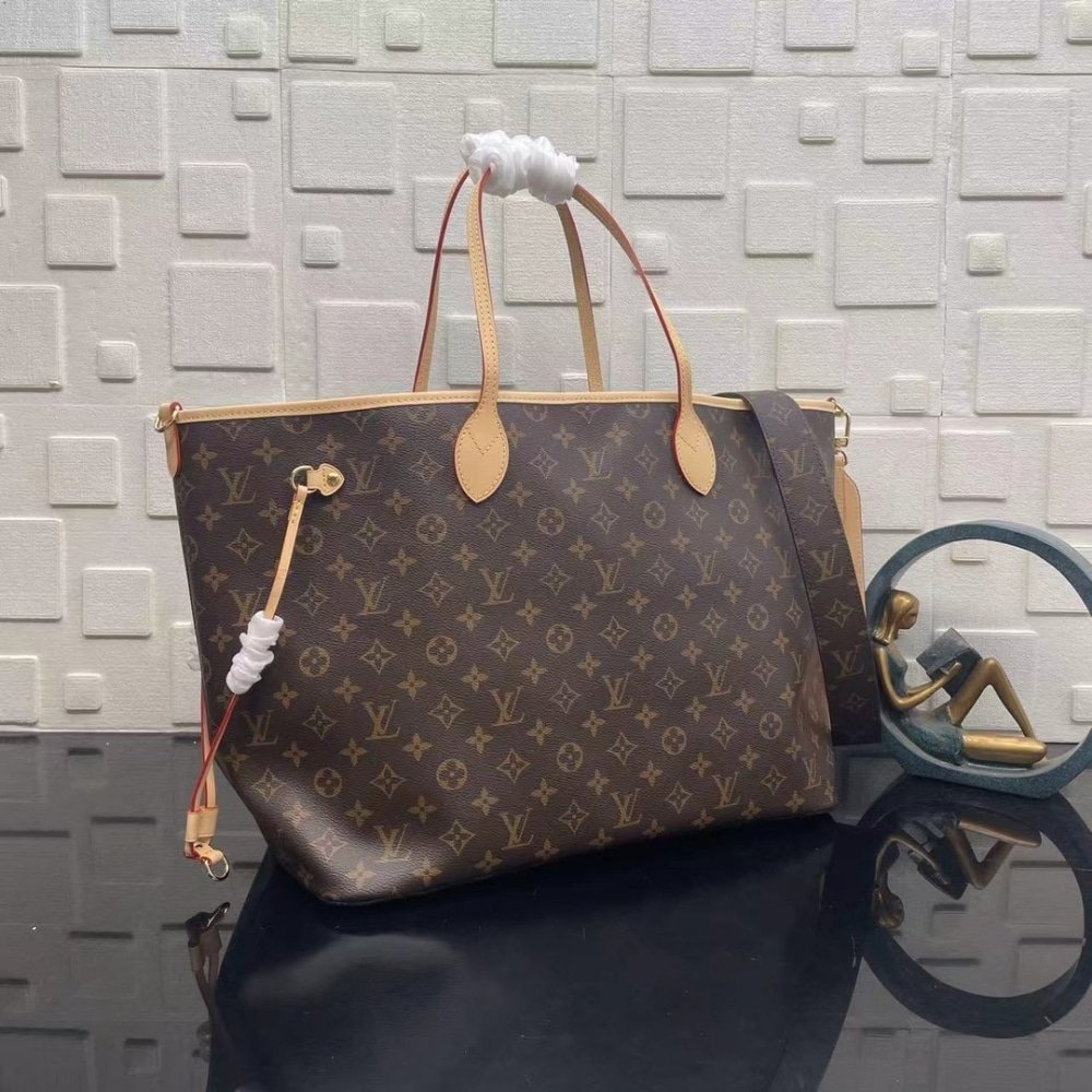 [S*per Vip 1:1] L0vis Vvtt0n Neverfull Bandoulière Inside Out GM Bag Beige 39Cm M11948