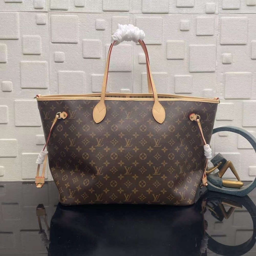 [S*per Vip 1:1] L0vis Vvtt0n Neverfull Bandoulière Inside Out GM Bag Beige 39Cm M11948