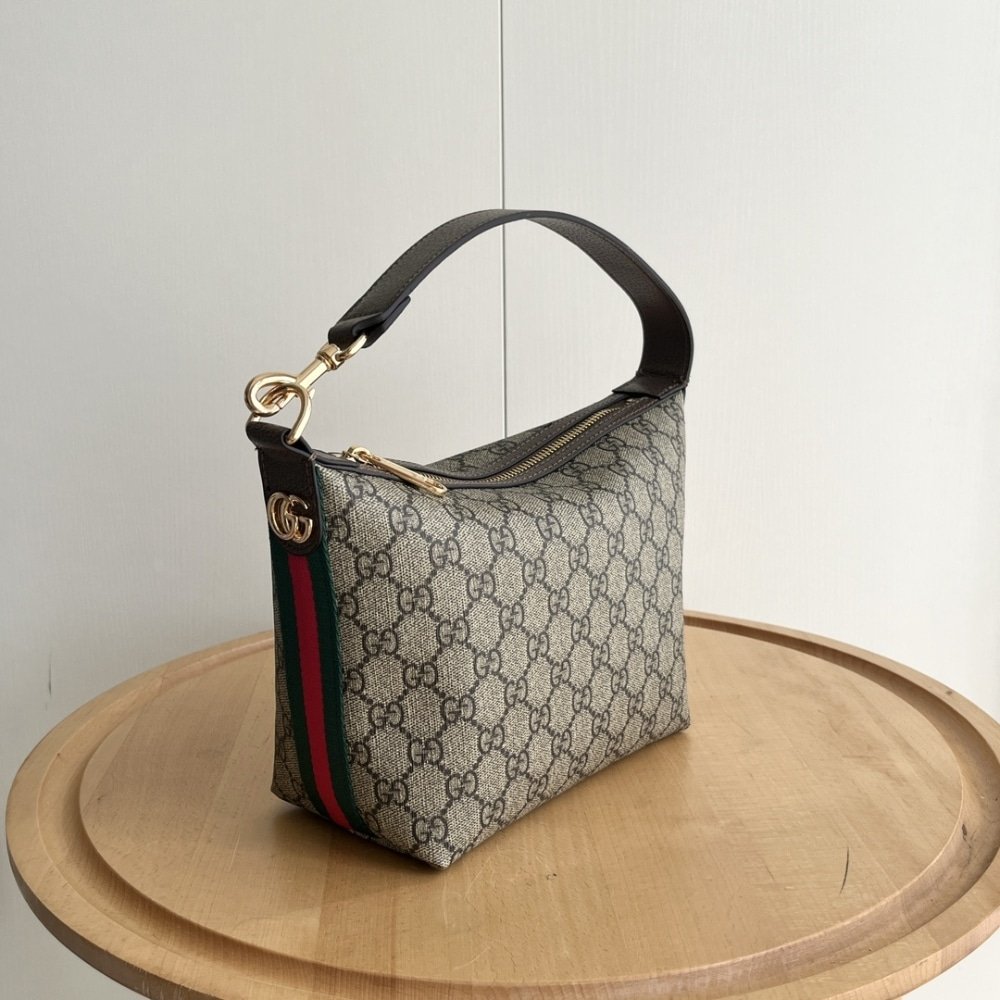 Gvc*1 Gg Ophidia S*per Mini Shoulder Bag Beige And Ebony 20Cm 795170 96Iwg 8745