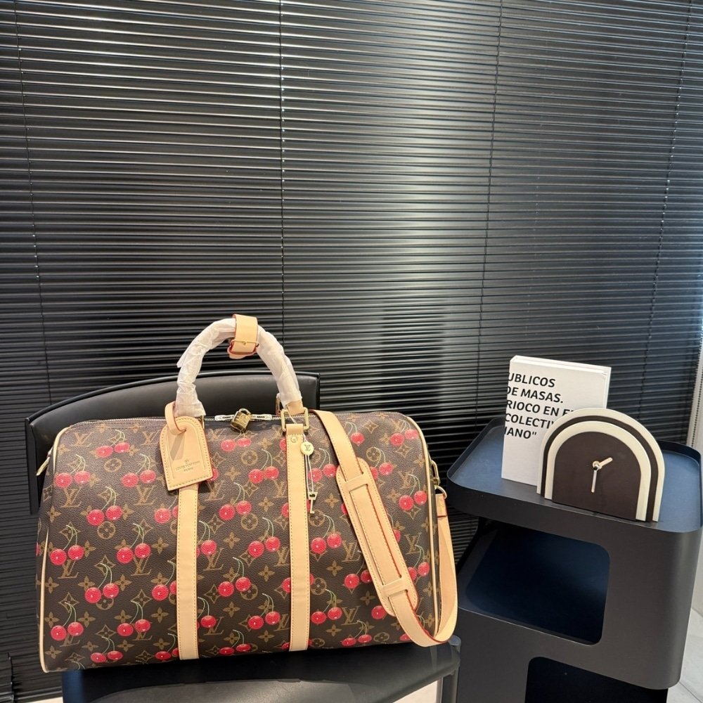 L0vis Vvtt0n X Takashi Murakami Keepall Bandoulière 45 Monogram Brown M13764