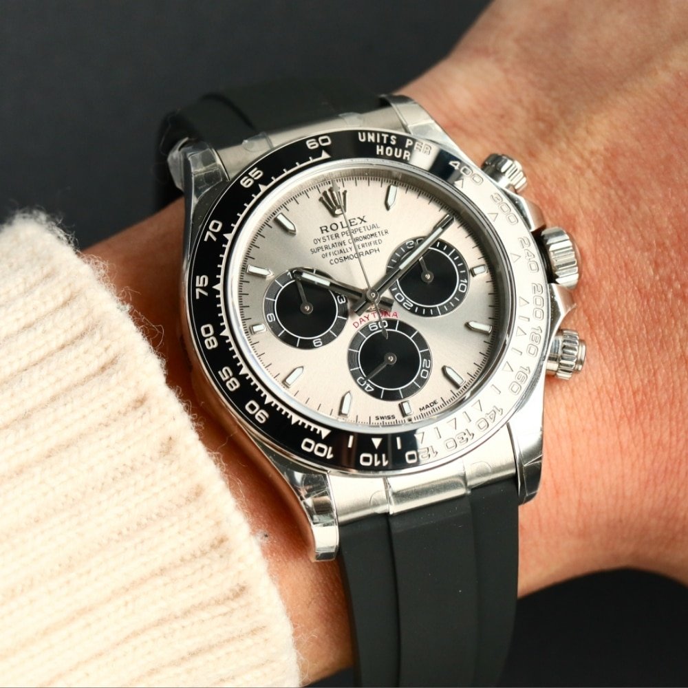 R01ex Cosmograph Daytona Silver Oysterflex 40Mm 116519Ln 0027