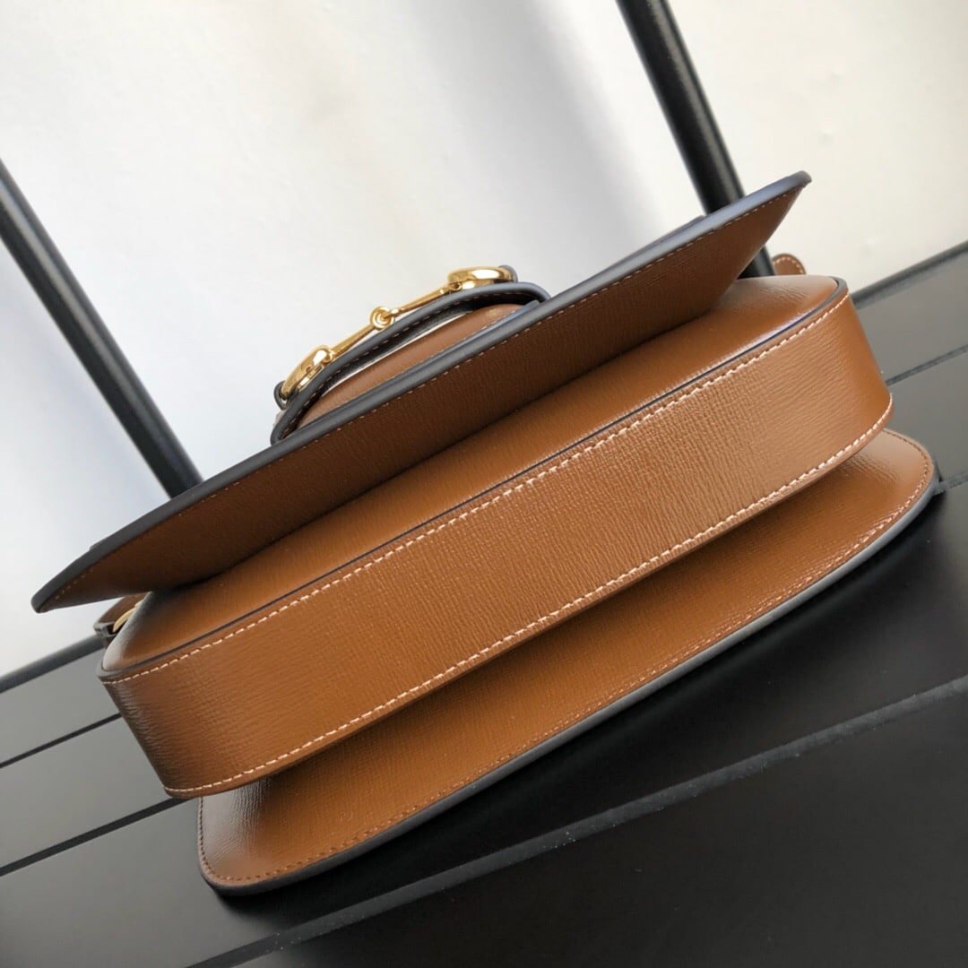Gvc*1 Horsebit 1955 Shoulder Bag Brown 25Cm 602204 1Db0G 2361