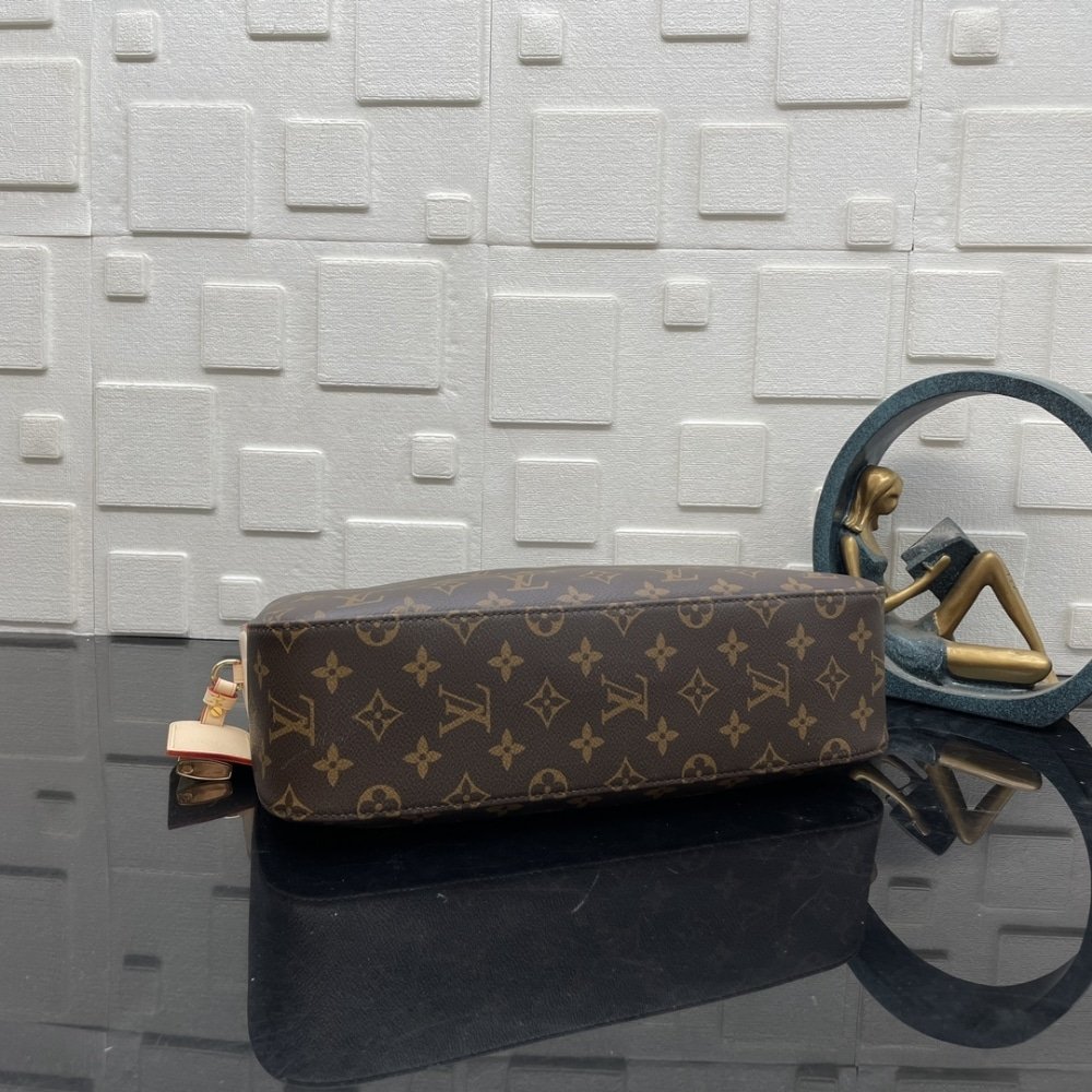 [S*per Vip 1:1] L0vis Vvtt0n Slouchy PM Bag Brown 33Cm M11952