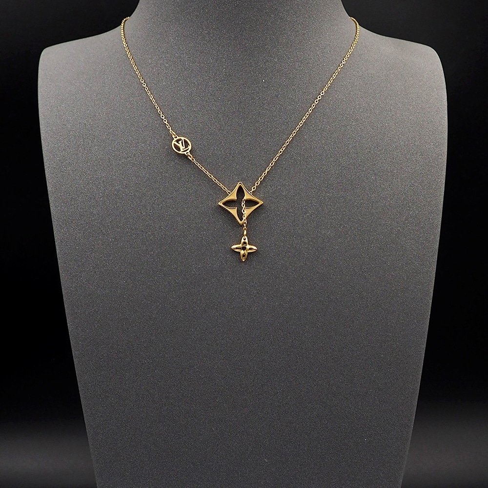 L0vis Vvtt0n Lv Flowergram Necklace M01234