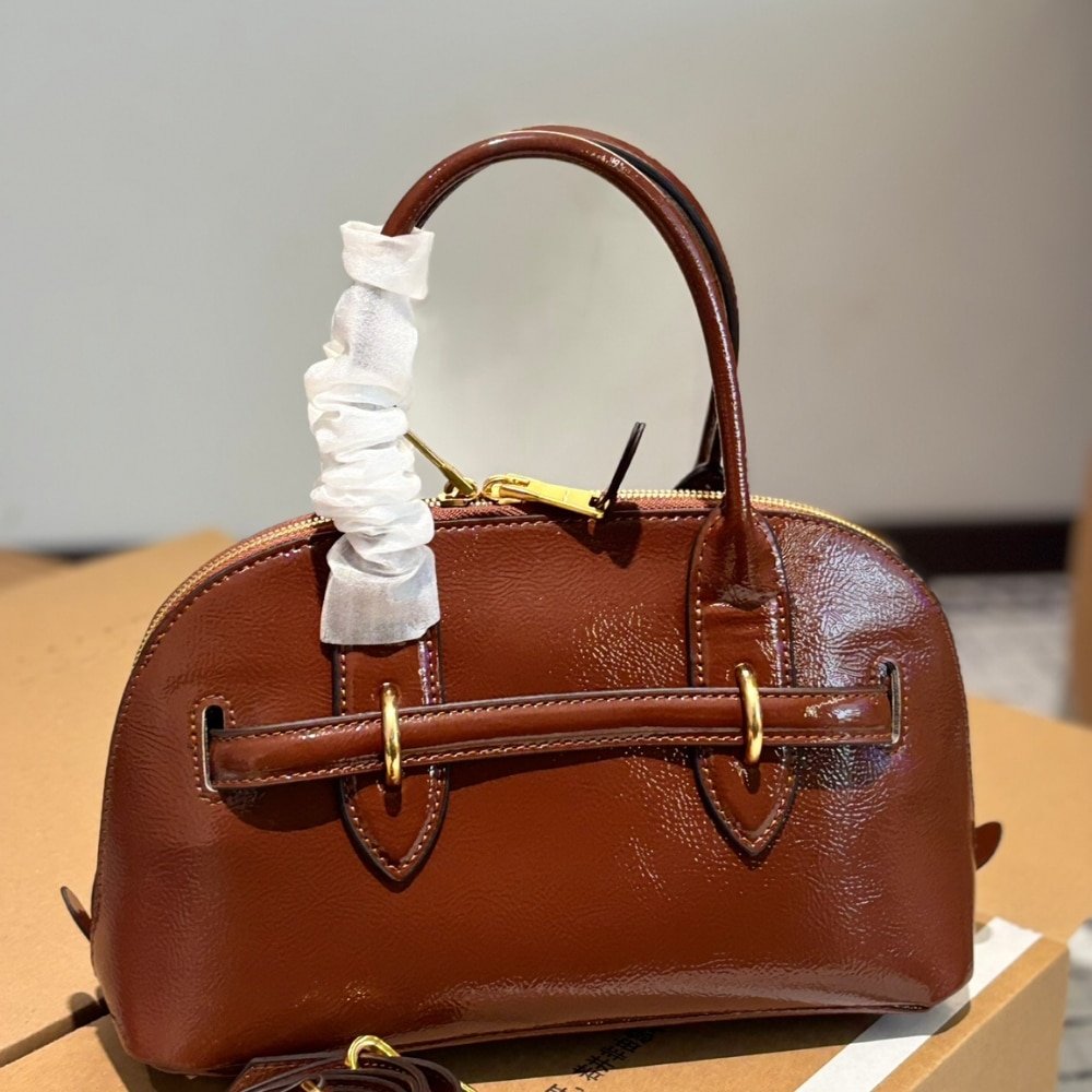 M1um1u Aventure Nappa Top Handle Bag Oak 28Cm 5Bb169 2Bbl F0316 V Ooo