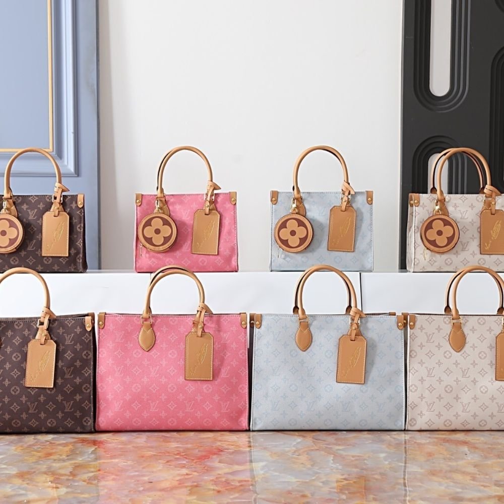 L0vis Vvtt0n Onthego PM Monogram Origine White 25Cm