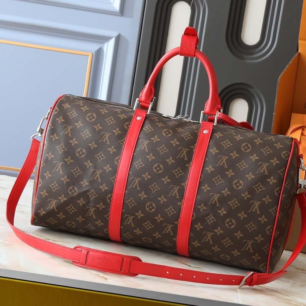 L0vis Vvtt0n Keepall Bandoulière 45 Sari Red 50Cm M13808