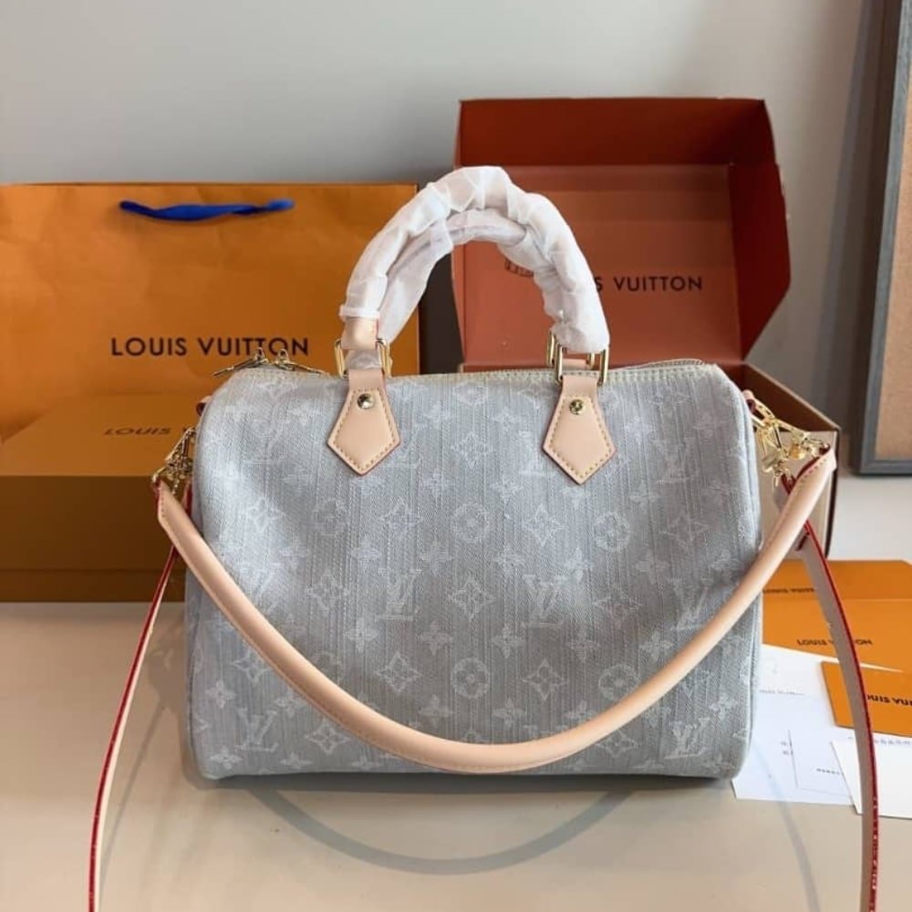 Iconic Set: Speedy Soft 30 And Lisa Wallet Bicolor Monogram