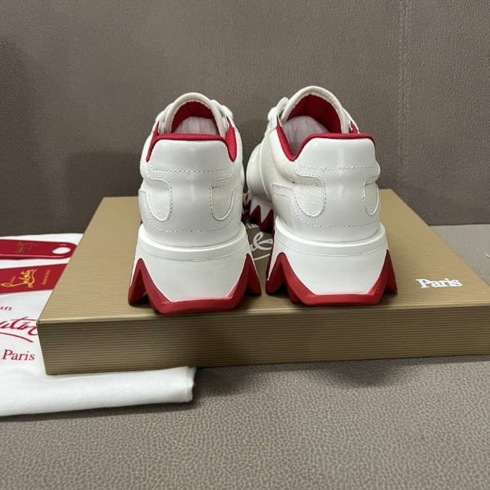 Chr1st1an Louboutin Nastroshark Sneaker White