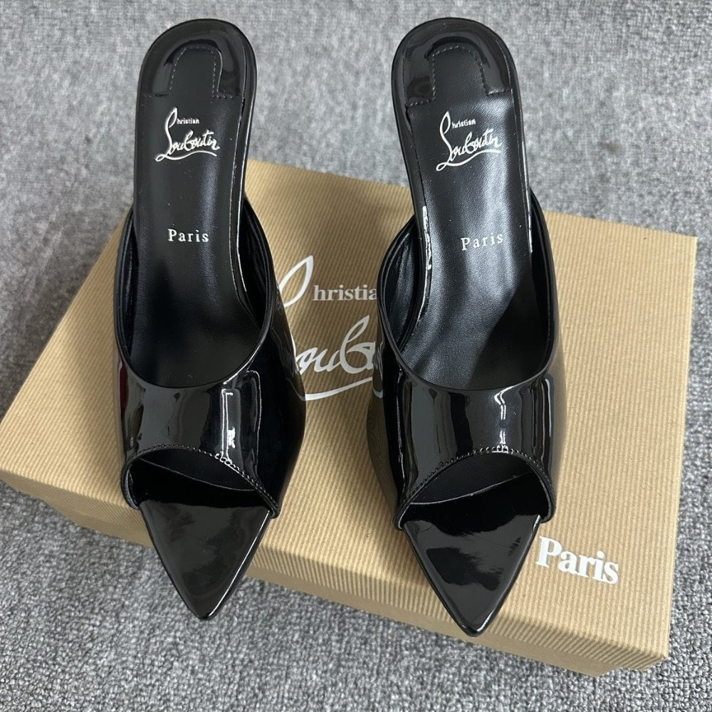 Chr1st1an Louboutin Miss Z Mule Black 1250997B439