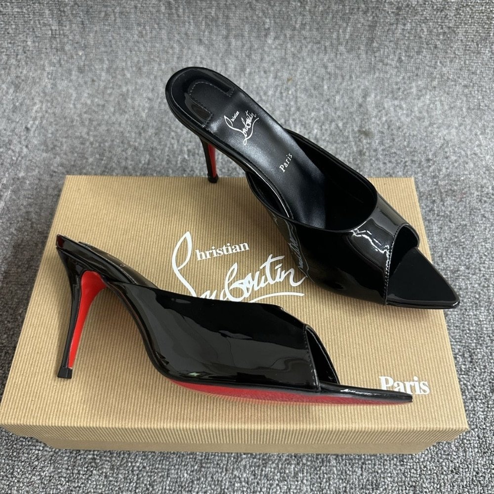 Chr1st1an Louboutin Miss Z Mule Black 1250997B439