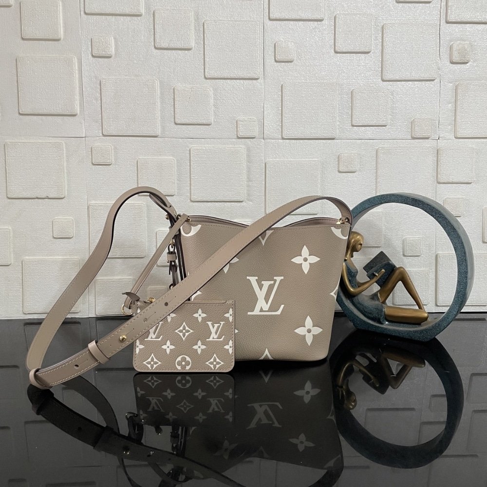 [S*per Vip 1:1] L0vis Vvtt0n All In BB Bag Tourterelle Grey 18Cm M13045