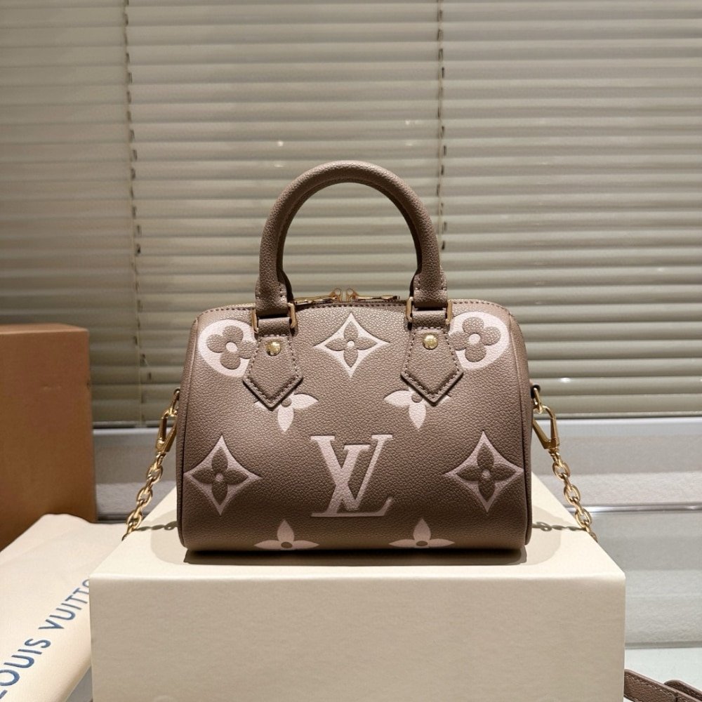 L0vis Vvtt0n Speedy Bandoulière 20 Tourterelle Gray 20Cm M46575