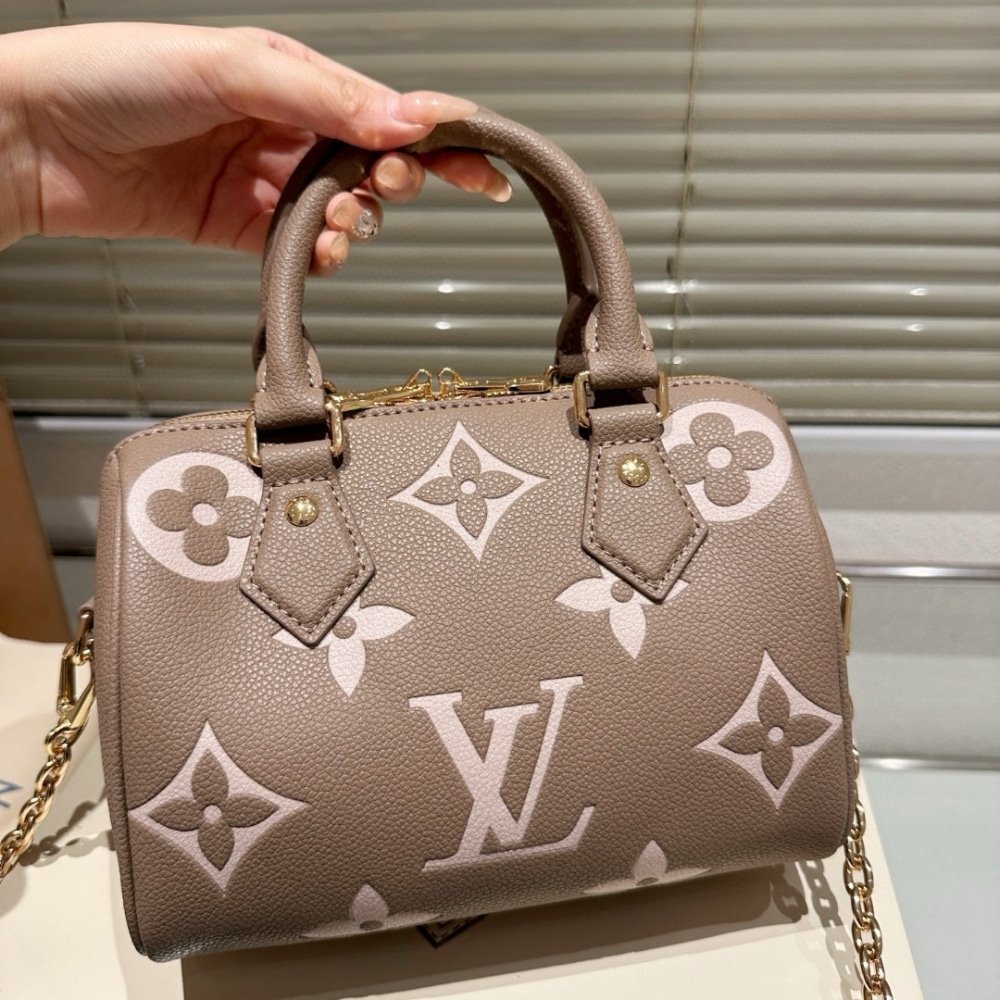 L0vis Vvtt0n Speedy Bandoulière 20 Tourterelle Gray 20Cm M46575