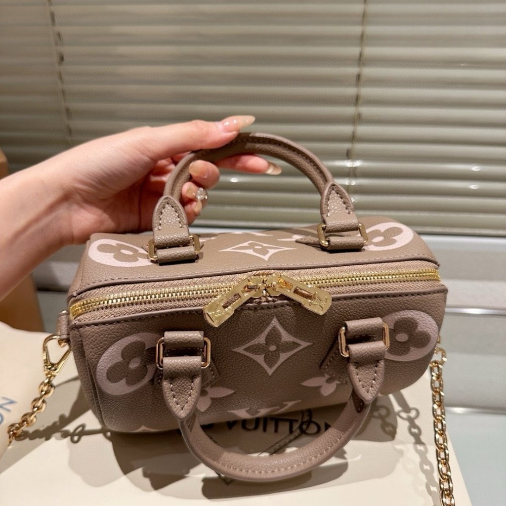 L0vis Vvtt0n Speedy Bandoulière 20 Tourterelle Gray 20Cm M46575