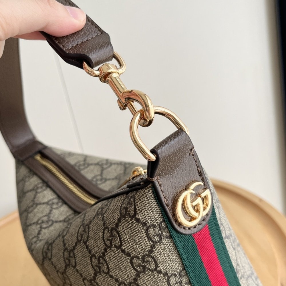 Gvc*1 Gg Ophidia S*per Mini Shoulder Bag Beige And Ebony 20Cm 795170 96Iwg 8745
