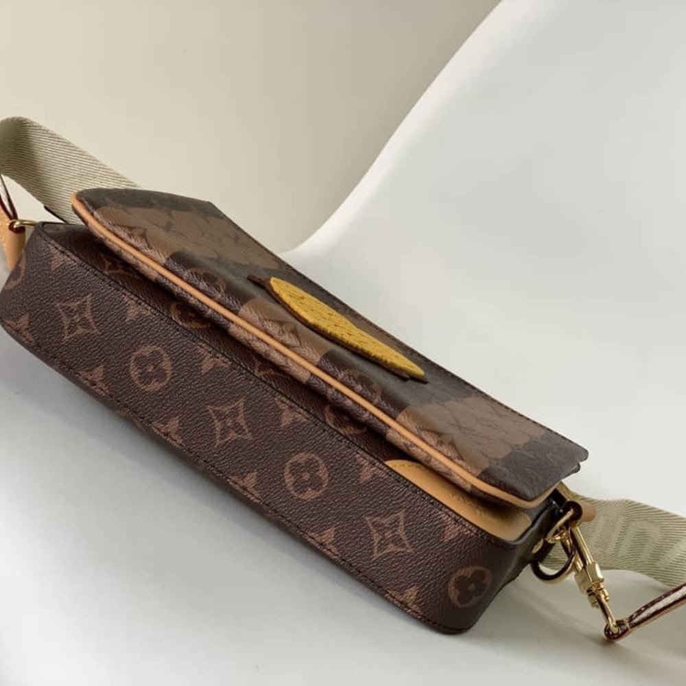 [S*per Vip 1:1] L0vis Vvtt0n Trio Messenger Bag Monogram Stripes Brown 25Cm M45965
