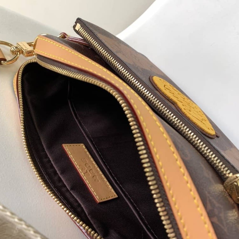 [S*per Vip 1:1] L0vis Vvtt0n Trio Messenger Bag Monogram Stripes Brown 25Cm M45965