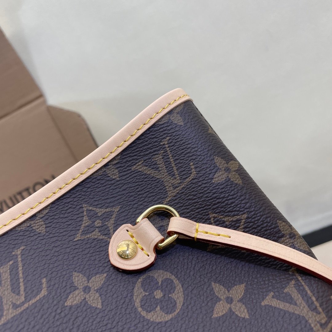 [S*per Vip 1:1] L0vis Vvtt0n Neverfull MM Monogram Canvas Cerise Red 31Cm M46987