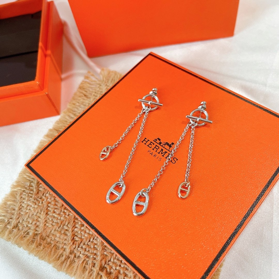 H**me5 New Farandole Earrings Silver H119540B 00