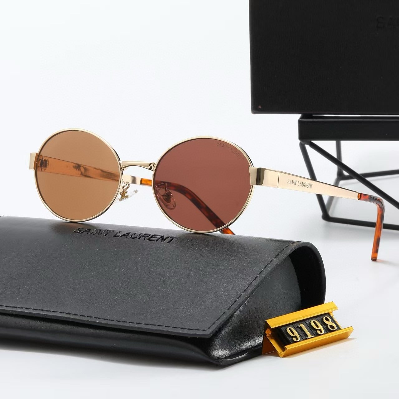 Sa1nt Lau*nt Sl 692 Light Gold And Brown 779851Y99028013