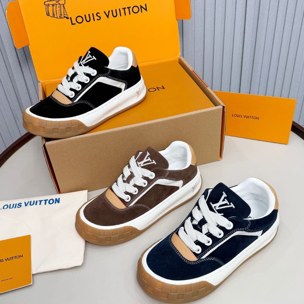 L0vis Vvtt0n LV Tilted Sneaker Black 1AJ734