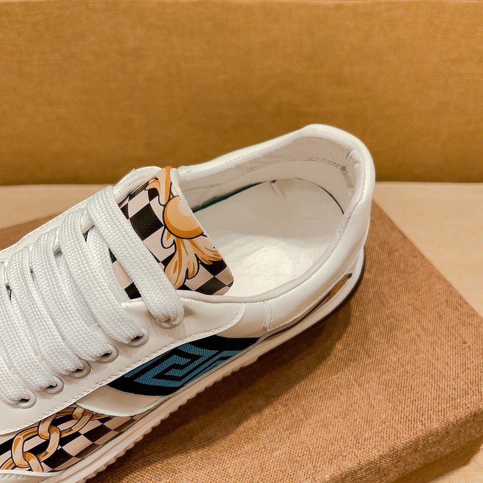 F**di Domino Fabric Low Sneakers Blue Ff