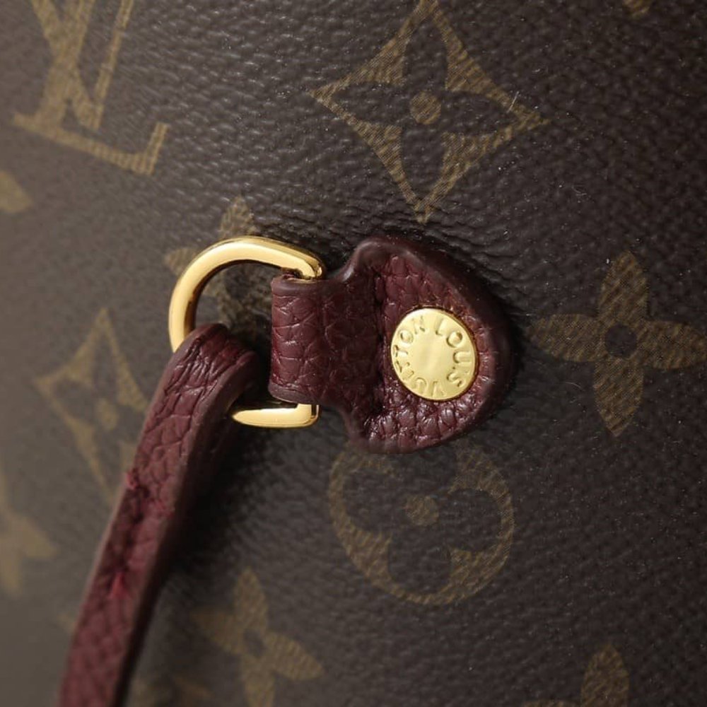 L0vis Vvtt0n Neverfull Inside Out MM Monogram Wine 31Cm M25663