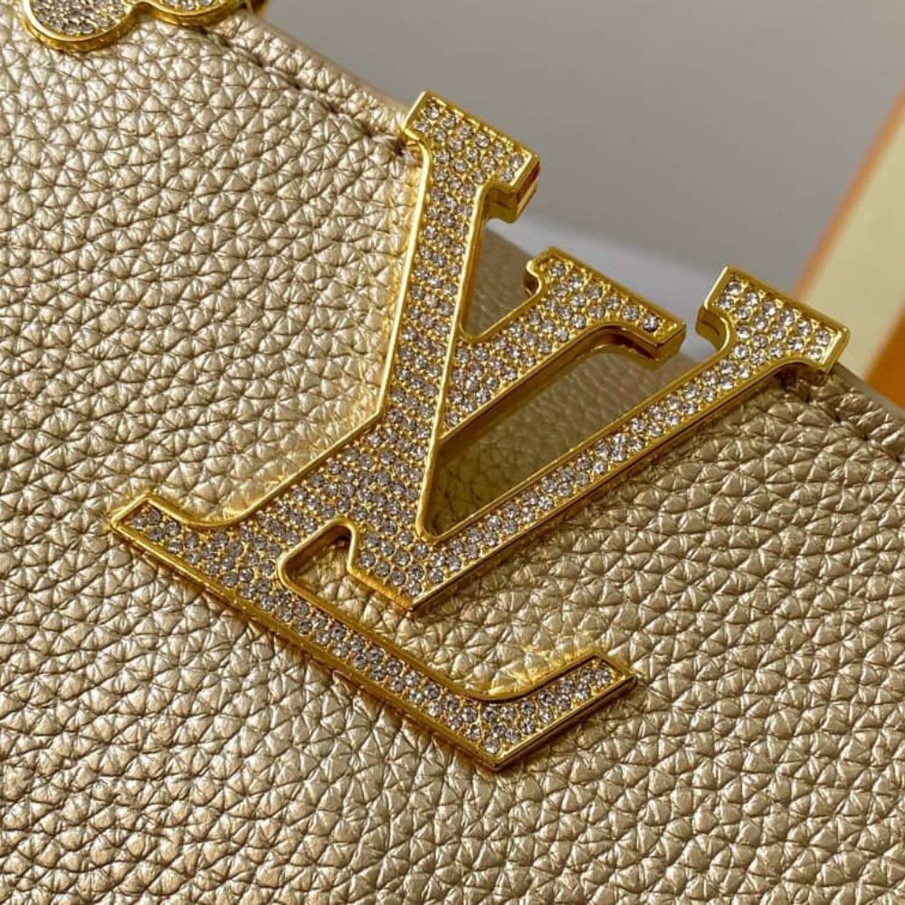L0vis Vvtt0n Capucines Mini Gold 21Cm M24583