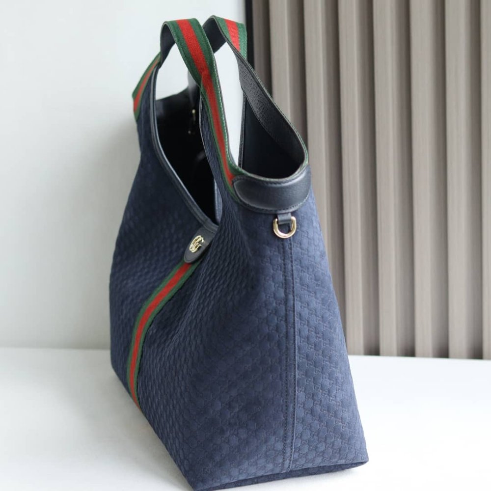 [S*per Vip 1:1] Gvc*1 Giglio Large Tote Bag Dark Blue 60Cm 853971 Caabv 4541