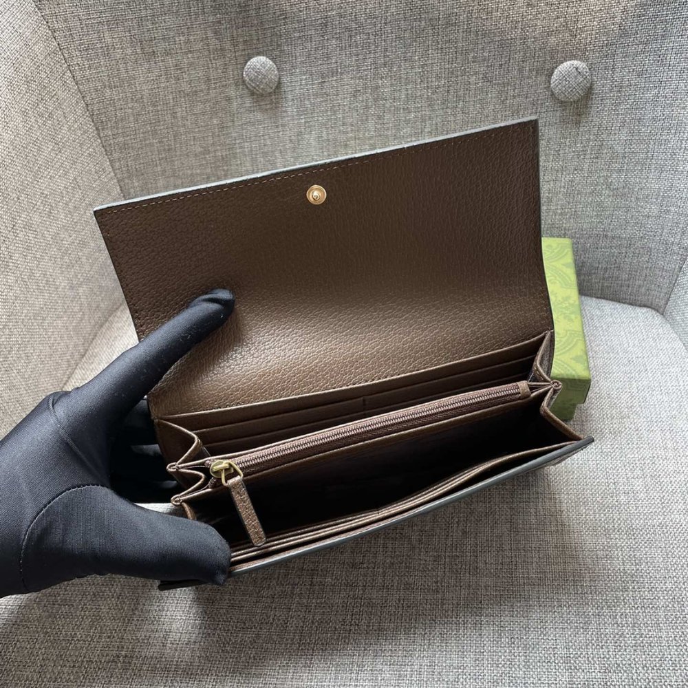 Gvc*1 Ophidia Wallet Beige 19Cm 523153 Ukmdg 2570