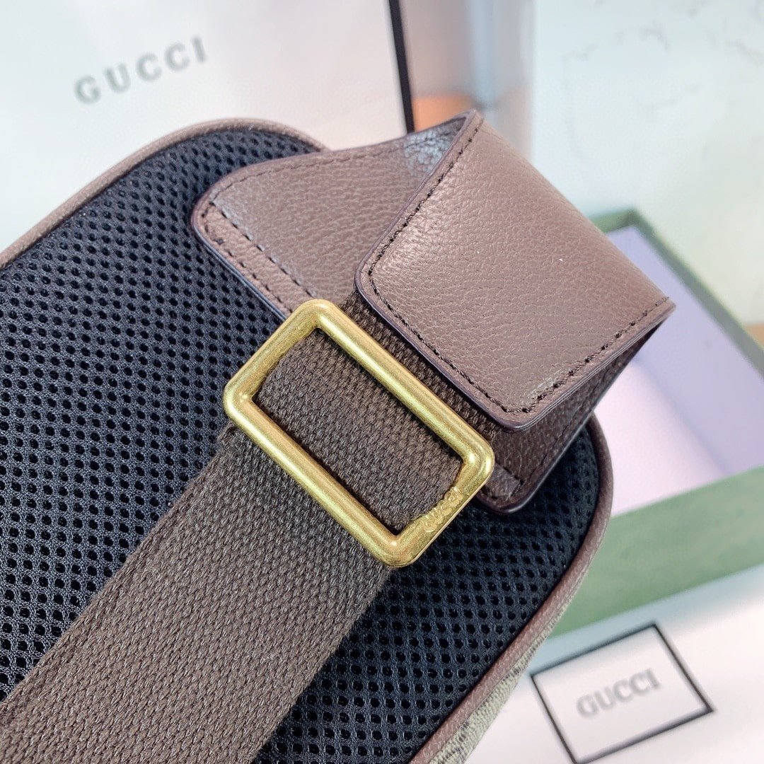 Gvc*1 Gg Ophidia Belt Brown Bag 24Cm 574796 97Sit 8747
