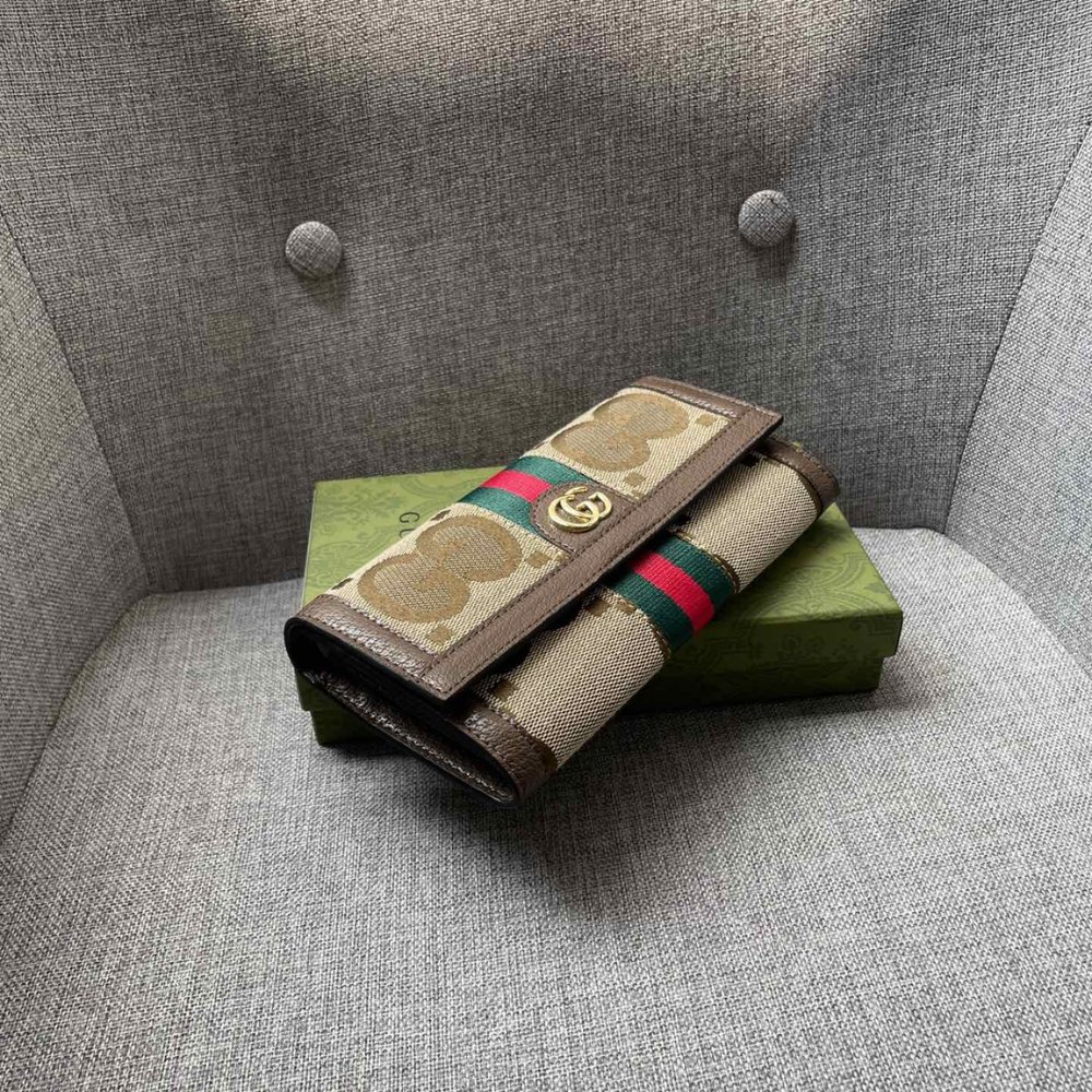 Gvc*1 Ophidia Wallet Beige 19Cm 523153 Ukmdg 2570