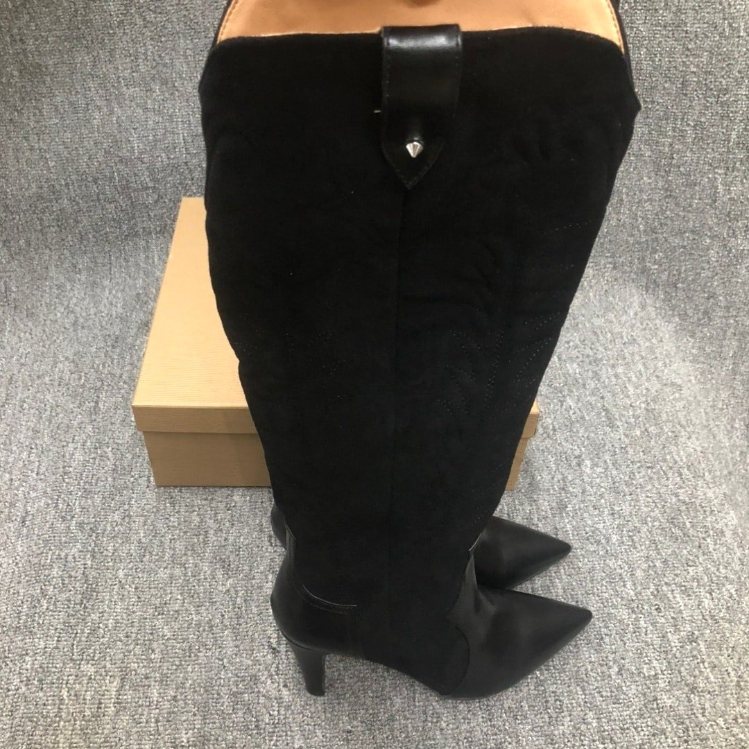 Chr1st1an Louboutin Santia Botta 85 Boots Black 3220701Bk01