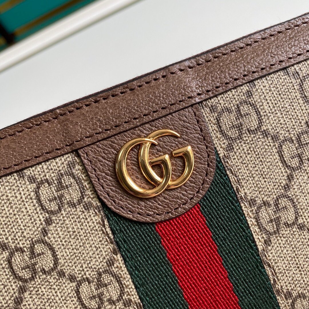Gvc*1 Ophidia Zip Around Wallet 19.5Cm Brown 523154 96Iwg 8745