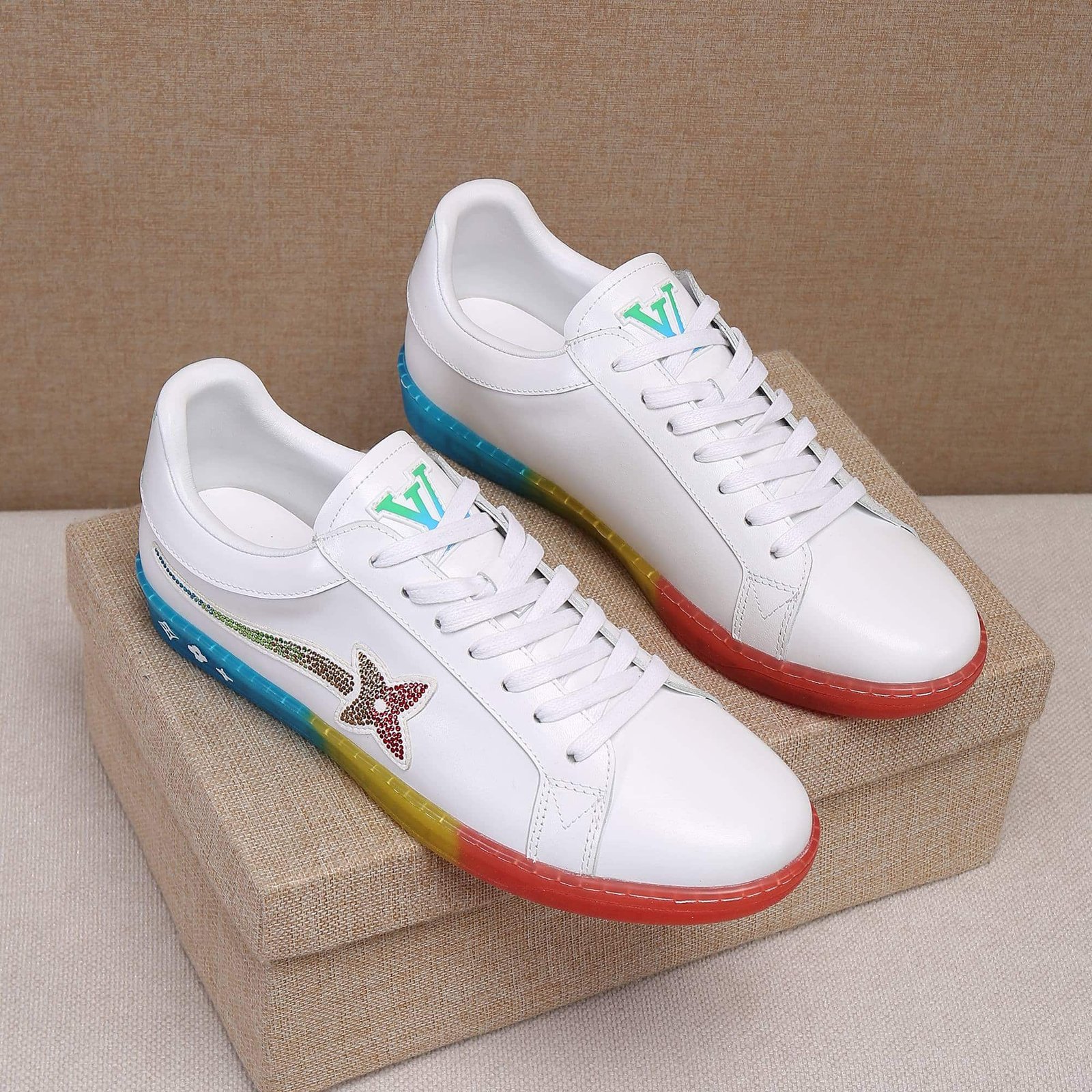L0vis Vvtt0n Luxembourg Samothrace Sneaker White 1A9G05