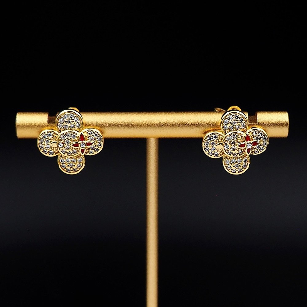 L0vis Vvtt0n Vivienne Earrings In Gold