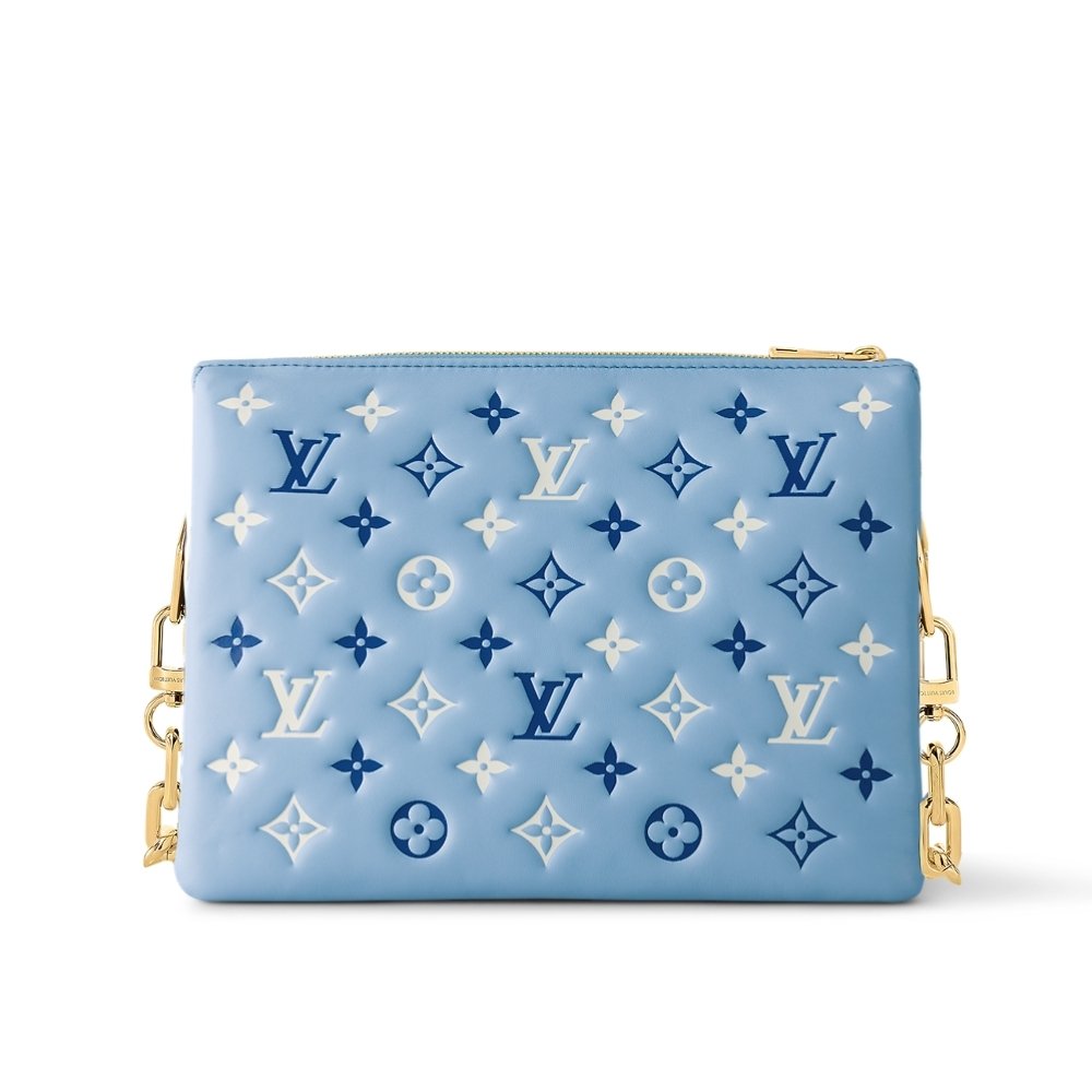 L0vis Vvtt0n Coussin PM Coussin Bag Blue 26Cm M22953