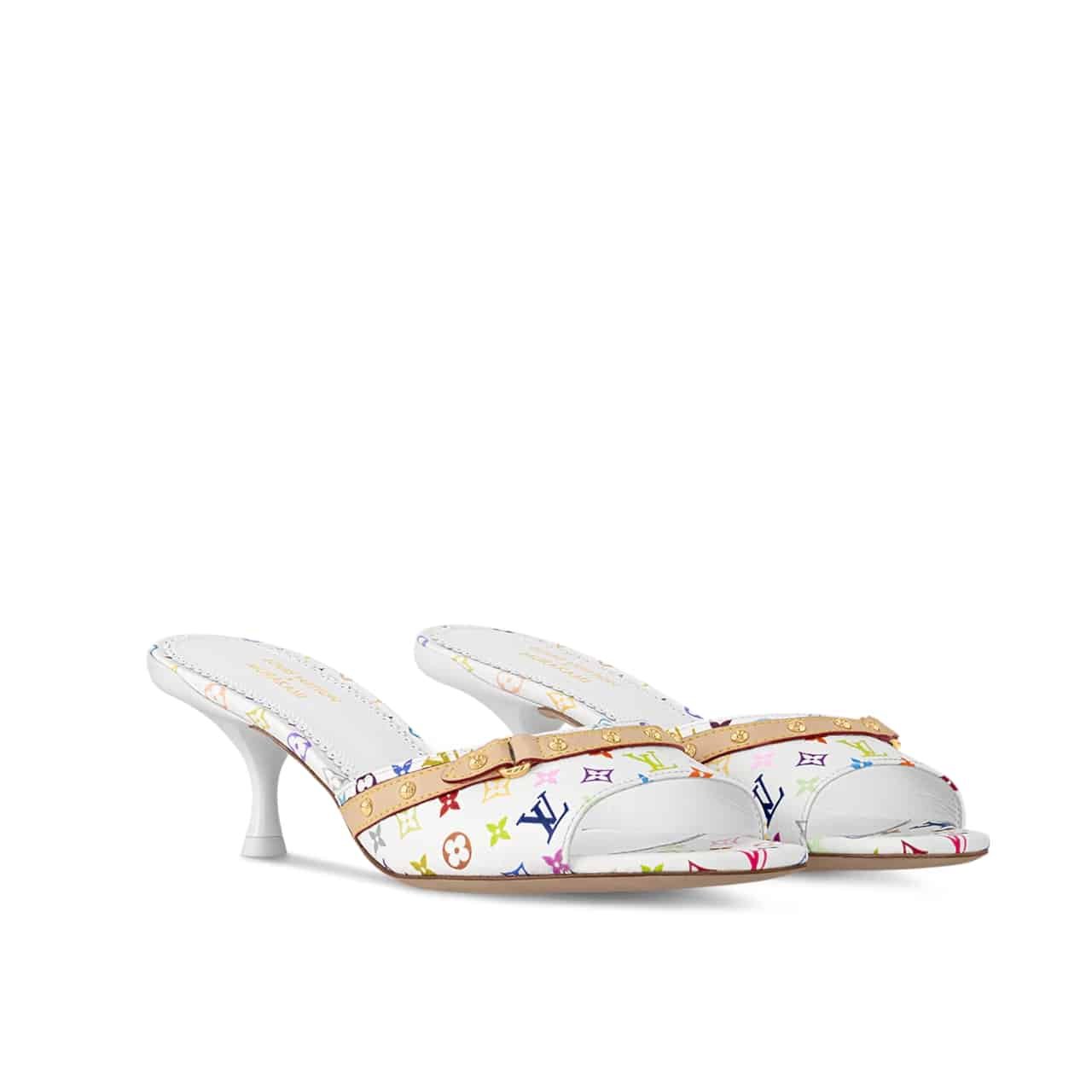 L0vis Vvtt0n X Takashi Murakami 6Am Mule White 1Agwua